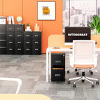 INTERGREAT 4 Drawer Vertical File Cabinet, Tall Lockable Cabinets - Image 2