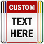 Custom Sign, Custom Sign for Business, Indoor/Outdoor use. 18x24 Inches by MySignCenter