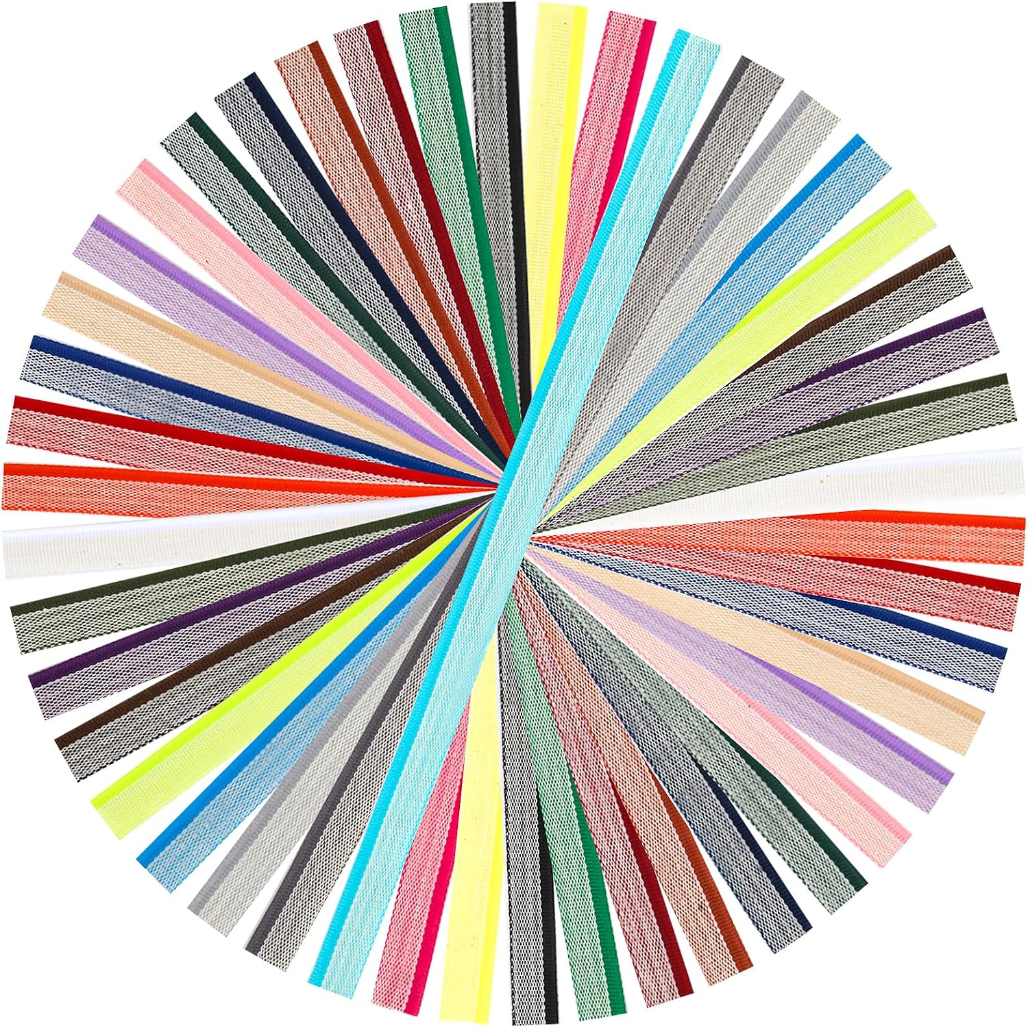 24 Pieces Book Binding Endbands 12 Inch 24 Colors Book Headband | Cotton Binding Kit for Bookbinding, Book Decor
