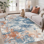 GENIMO Washable Rugs 8x10 Area Rugs by GENIMO