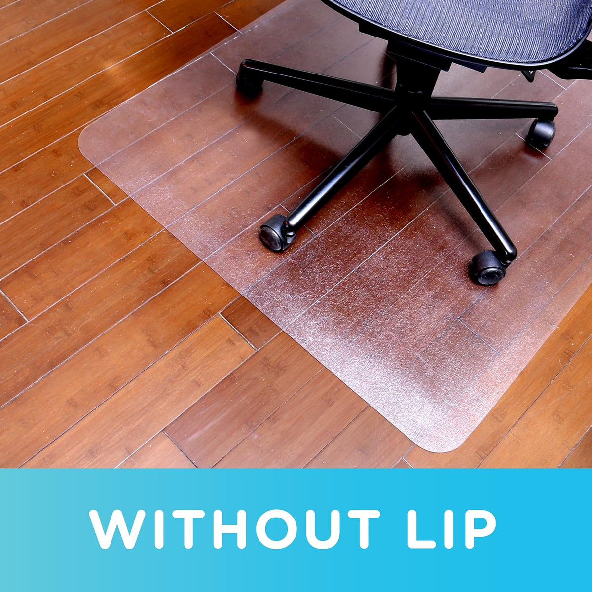 Dimex Clear Office Chair Mat for Hard Floors – 46" x 60" Rectangle ...