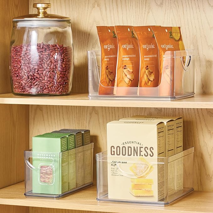 iDesign Plastic Stackable Kitchen Cabinet Storage Bin - Image 3