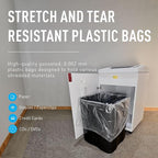 IDEAL Maintenance Bundle: AC0901H Gusseted Shredder Bags 40x14x48 Case 80 - Image 2
