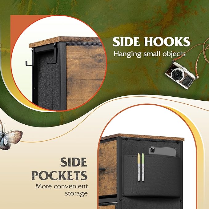 WLIVE Fabric Dresser for Bedroom - Image 6