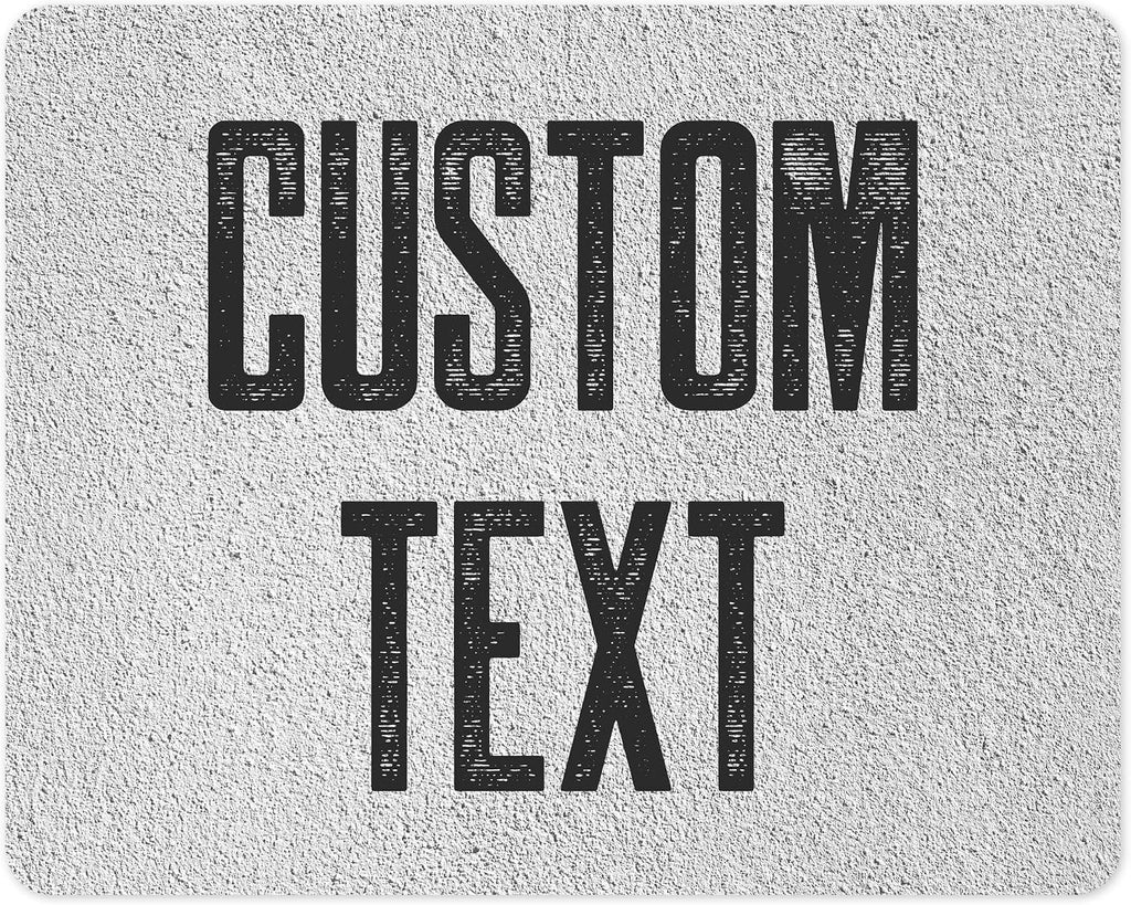 Custom Sign, Custom Street Sign, 11 Font Colors, 13 Font Styles, 4 Hole Options