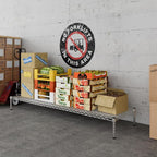 Regal Altair 21" Deep x 72" Wide x 8" Height Wire Shelving Kit | 1-Tier | NSF - Image 5