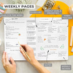 Clever Fox Planner PRO Light – Weekly & Monthly Life Planner to Increase - Image 3