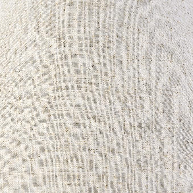 GO&SO Large Lamp Shades Set of 2 Oatmeal Beige Linen Lamp Shade, 6.5" Top x - Image 3