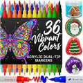 ARTISTRO 36 Acrylic Paint Markers by ARTISTRO