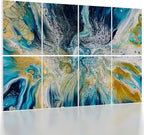 UMIACOUSTICS 8 Pcs 0.7Inch Thick Art Acoustic Panels, Total 47.2” x 31.5” by UMIACOUSTIC