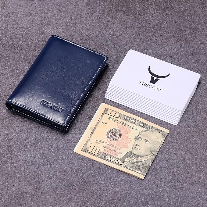 Leather Business Card Case Holder - Image 3