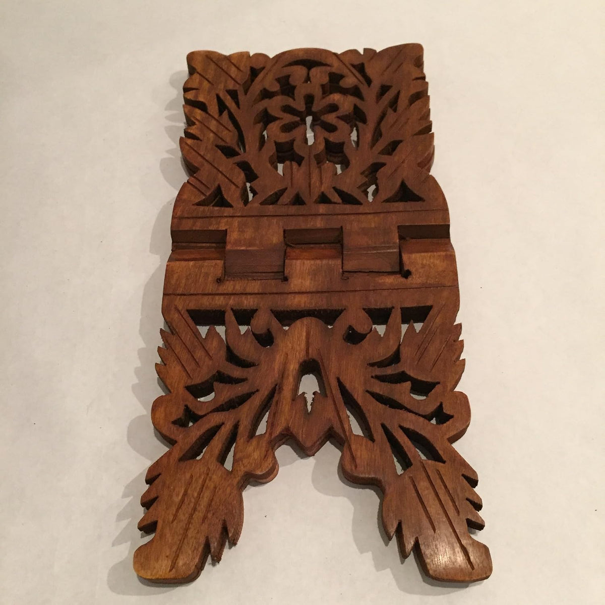 Prayer Book Holder Stand Unique Holidays Gift Rihal Rehal Rail Wooden Carved ...