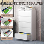 mysteeldepot 5 Drawer Lateral File Cabinet - Image 5
