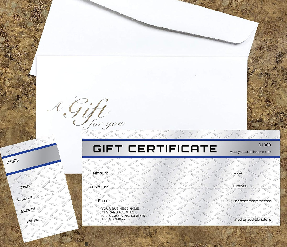 Custom Gift Certificates Cards