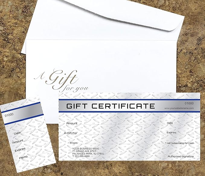 Custom Gift Certificates Cards by Impactonlineprinting