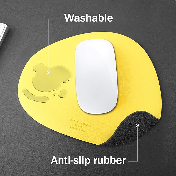 GREEDY FARMERS Mouse pad, Non-Slip Washable Waterproof Computer Mouse pad - Image 5