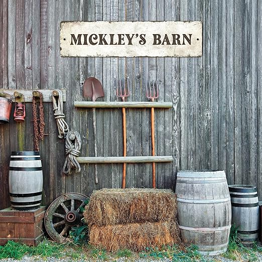 Rustic Custom Sign, Personalized Metal Signs, Gift - Image 8