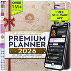 Law of Attraction Planner 2026 Deluxe by FreedomMastery