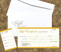 Custom Gift Certificates Cards by Impactonlineprinting