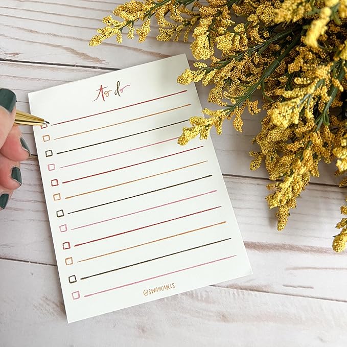Swaygirls to do list notepad | Cute notepads | Custom notepads | Personalized - Image 9
