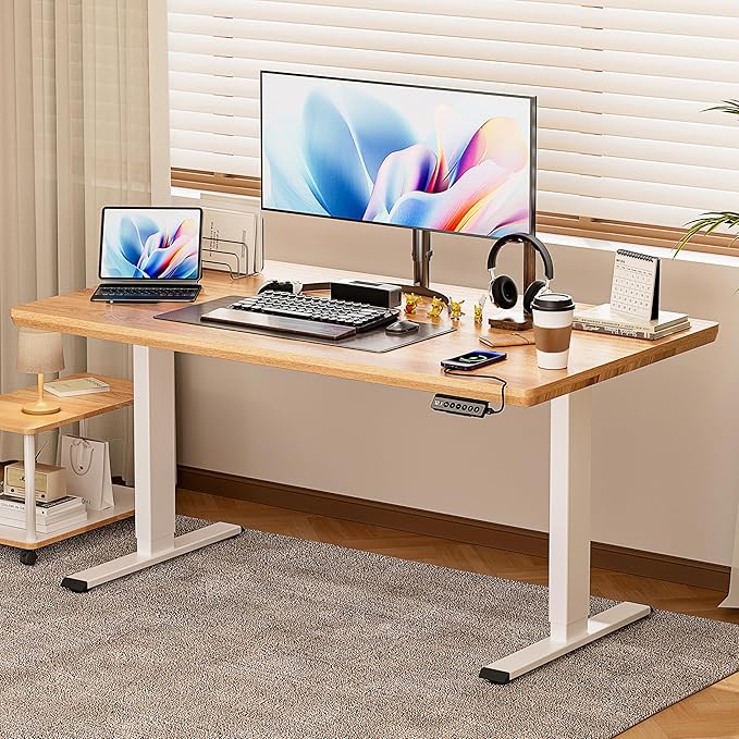 BIZUM Standing Desk Frame Dual Motor, Standing Desk Legs Up to 47.2", Computer - Image 2