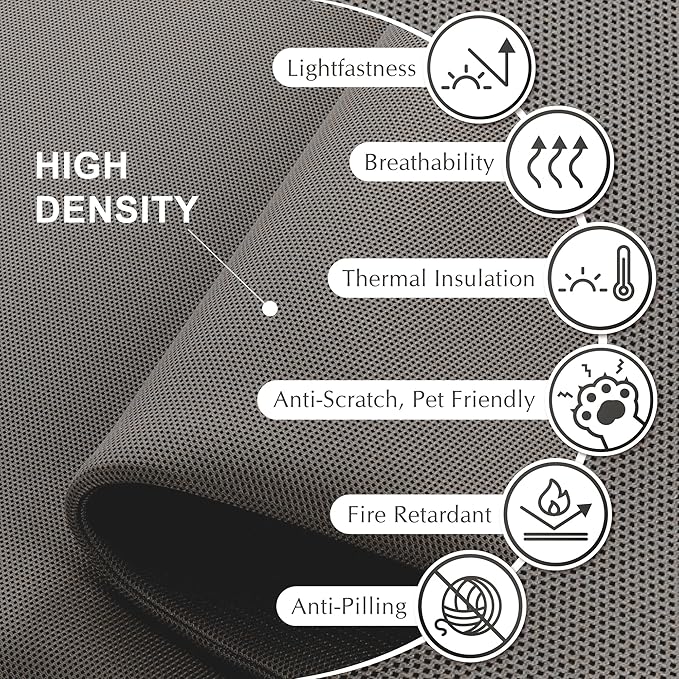 DECOLAB Standing Room Divider Panel, Portable Room Separation Partition - Image 5