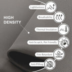 DECOLAB Standing Room Divider Panel, Portable Room Separation Partition - Image 5