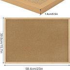 Cork Board Bulletin Board 23 x 15.7Inches - Image 2