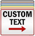 Custom Arrow, Custom Directional Sign, Right Arrow, 24x30 Inches, 3M EGP by MySignCenter