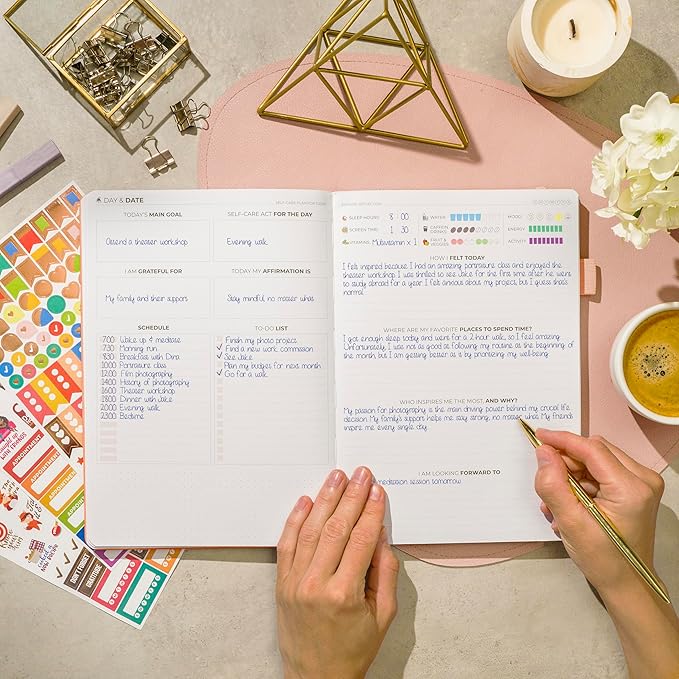Clever Fox Self-Care Journal – Wellness & Daily Reflection Notebook – Mental - Image 6