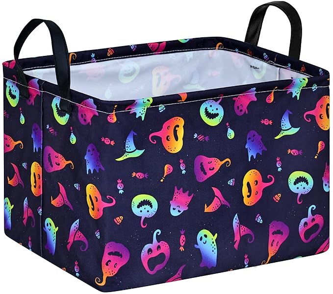 Halloween Storage Baske Bins Cube Collapsible Organizer Closet Shelves Toy Box by Unknown