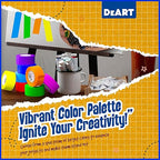Colored Masking Tape 12 Pack 1 inch Color Painters Tape - Image 4