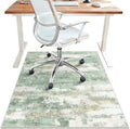 Office Chair Mat for Hardwood Tile Floor, Abstract 48"X 60" Desk Mats for by BESBLEE