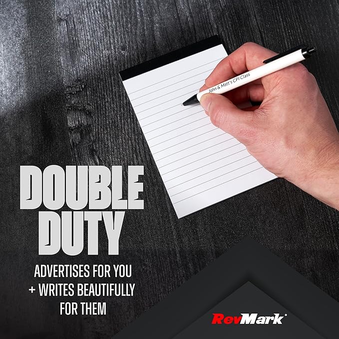 RevMark Personalized Ballpoint Pen, Custom Printed Name, Business or Event - Image 5