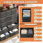WLIVE Tall Dresser for Bedroom - Image 5