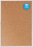 Quartet Cork Board, Bulletin Board, Aluminum Frame - Image 5