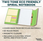 DISCOUNT PROMOS Eco Friendly Spiral Notebooks - Image 3