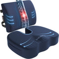 FORTEM Seat Cushion, Office Chair Cushion, Lumbar Support Pillow