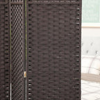 HOMCOM Room Divider, 8 Panel Folding Privacy Screen, 5.6' Tall Freestanding - Image 8
