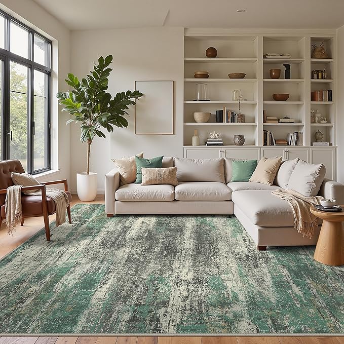 GENIMO 8x10 Area Rugs, Modern Living Room Rugs, Large Machine Washable Rug - Image 3