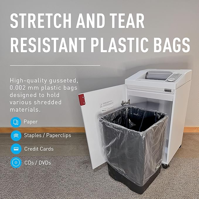 IDEAL Shredder Maintenance Combo Pack AC0920H Heavy-Duty Shredder Bags 20x47 - Image 6