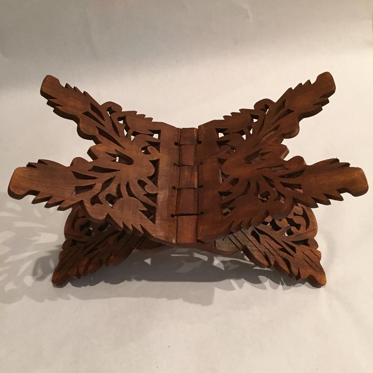 Prayer Book Holder Stand Unique Holidays Gift Rihal Rehal Rail Wooden Carved ...