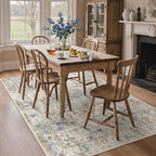 GENIMO 8x10 Area Rugs for Living Room, Machine Washable Rug, Non Slip Indoor - Image 3