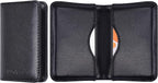Wisdompro Business Card Holder, 2-Sided PU Leather Folio Name Card Holder by Wisdompro