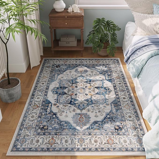 Rugcomf Vintage Medallion 4'x6' Rug - Image 2