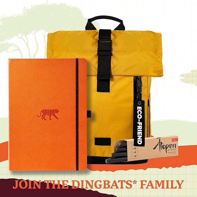 Dingbats* Wildlife Dotted Extra Large A4 Writing Journal Notebook - Image 7
