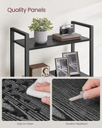 VASAGLE 5-Tier Bookshelf, Bookcase - Image 8