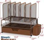 Simple Houseware Mesh Desk Organizer - Image 2