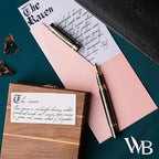 Wordsworth & Black Primori Fountain Pen Set; Medium Nib, Gift Case, 24 Ink - Image 8