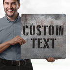 Custom Sign, Custom Street Sign, 11 Font Colors, 13 Font Styles, 4 Hole Options - Image 2
